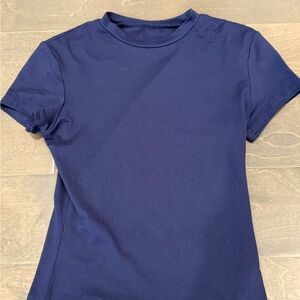 Hollister Deep Blue Short Sleeve Tee